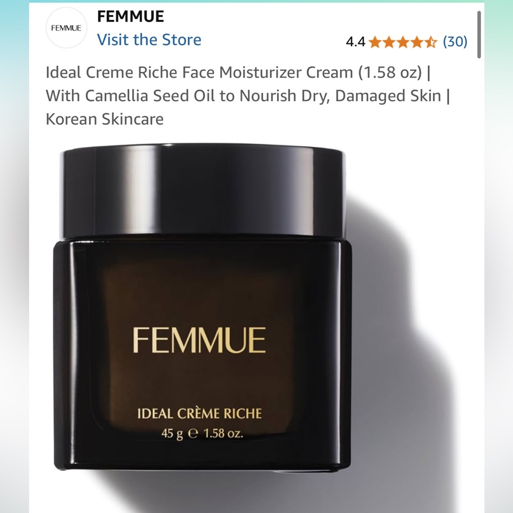 NWT Lumière Crème Riche Korean Skincare